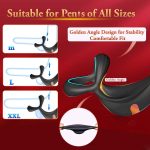Amazon Hot Sale Remote Control Silicone Model Vibrating Cock Ring With Mini Bullet Prostate Anal Plug and Sex Toy for Men - 图片 3