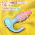 Wholesale Remote Control Silicone Men Prostate Massager Anal Plugs Flower Sex Toys Butt Plug Vibrators for Women - 图片 3