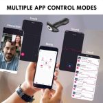 APP Remote Control Retractable Anal Plug 10 Frequency Vibration Prostate Massage Anal Plug Vibrator Sex Toy Adult - 图片 3