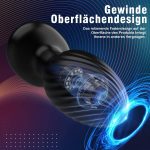 Electric Anal Plug Butt Anal Vibrating Prostate Massager Men Women Sex Toys - 图片 3