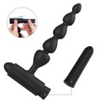 Amazon Hot Sale Prostate Massage Anal Sex Toys Anal Vibrator Butt Plug 7 Mode Silicone Anal Beads Sex Toys for Men Sex Products - 图片 3