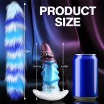 Cheapest Dildo Silicone Mold Tail Butt Plug Long Furry Fox Tail Plug Buttplug with T-Base Cute Butt Plug for Cosplay Women Men - 图片 3