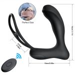 Powerful Vibrating Double Rings Cock Ring Male Longer Lasting Erection Enhancing Female Clit Stimulate Sex Toys Adult Couple - 图片 3