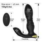 Thrusting Butt Plug Vibrator Sex Toys for Men Dildo Prostate Massage Anal Plug Sex Shop Toys for Adult 18 Gay Male Masturbator - 图片 3