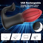 Rockets Sex Toys for Men Prostate Massager Vibrator Wireless Remote Control Vibrating Dildos Anal Butt Plug - 图片 3