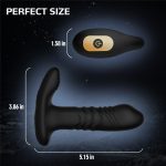 Prostate Massager With Remote & App Control Anal Sex Toy,Anal Plug Vibrator - 图片 3