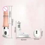 Big Vibrator Vibrating Realistic Female Soft Anal Sex for Woman Penis Sex Toys Dildo Machine - 图片 3