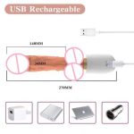 Hot Realistic Automatic Sex Machine Gun Big Silicone Dildo Suction for Men and Women for Masturbation Love Machine - 图片 3