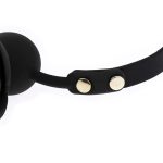 SM Adult Couple Flirting Products Silicone Rose Mouth Gag Sex Toy Restraint BDSM Vibrator for Woman - 图片 3