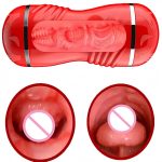 Best Sale 2 in 1 Silent Refreshing Airplane Cup Adult Realistic Masturbation Oral Sex Toys Masturbator Sex Toy Box for Male - 图片 3
