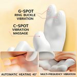 Xx Wholesale Hands Simulated Vibrato Finger Flapping Clitoral Stimulator with Heating Insertable Masturbation Massager for Women - 图片 3