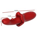 Hot Sale Clitoris Vibrator with Licking Tongue and Mouth Patting Feature Adult Sex Toy 10 Modes Big Mouth Masturbators for Women - 图片 3