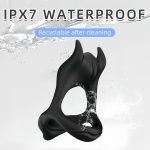 Wholesale 10 Frequency Vibrator Cock Ring Male Masturbation Toys Delayed Ejaculation Penis Ring XXX Couples Erotic Products - 图片 3