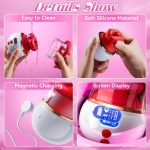 LetRock 5 in 1 Sucking Vibrator Rose Sex Toy Clit Nipple Massage Products LED Screen Adult Toys Sex Toy Box for Women - 图片 3