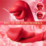 New Oral Sex Toys Wearable Vibrator 3 In1 G Spot Vibrator Toy Dildo Silicone Mold Adult Toys Dildo Vibrator for Women - 图片 3