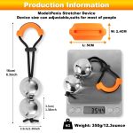 Weighty Penis Extender Ball Adjustable Metal Physical Penis Exercise Training Tool Penis Stretcher Device for Male - 图片 3