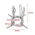 Huge Butt Plug Anus Vaginal Dilator Ass Expander Metal Extreme Anal Spreader Toys for Women Men Dilatadores Anales - 图片 3