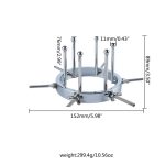 BDSM Extreme Anal Speculum Mirror Adult Metal Anus Pussy Dilator Sex Toys for Woman Gay Vaginal Dilators - 图片 3