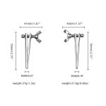 Metal Adjustable Horse Eye Catheter Penis Plug Stimulator Masturbation Ejaculation Delay Sex Tool Urethral Dilators for Men - 图片 3