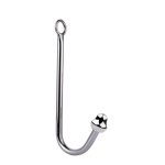 Anal Hook, Solid Single Ball Rope Hook With 2 Replaceable Balls and Ring, Bondage Fetish Toy for Unisex Adult - 图片 3