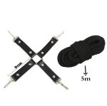 SM Nipple Pliers Whip Leather Sex Exotic Toy Bdsm Set Adult Hand Cuffs Kit Handcuffs for Couples Bondage Gear - 图片 3