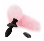 Remote Control Anal Plug Vibrator Fox Tail Cosplay Butt Plug Anal Sex Tail Adult Products Anal Sex Toys for Couples - 图片 3