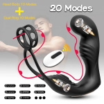10 Speeds Anal Plug for Man Vibrating Anal Vibrator Men Butt Plug Masturbation g Spot Vibrating Thrust Climax Feeling Sex Toy - 图片 3