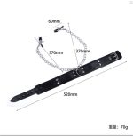 Bdsm Bondage Sex Products With Metal Chain for Women Fetish to Breast Labia Clip Stimulation Metal Nipple Clamp - 图片 3