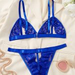 Gold Factory Sexy Lingerie Woman's Bra Bowknot Sexy Lingerie Underwear Two Piece Female White Set Women's Erotic Lingerie Suit - 图片 3