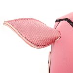 PU Leather Pig Hood,Head Harness Blindfold Role Play Sex Toys,Headgear Leather Costume Bondage - 图片 3