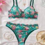 Women's Sexy Lace Erotic Lingerie Set Cheap Price Summer Underwear with Lace Bra Panties Comfortable and Stylish - 图片 3