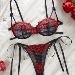 New Design Women's Sexy Lingerie One Piece Lace Underwear Sets Multiple Colors Hollowed Out Women Lingerie Sets - 图片 3