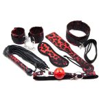 6 Pcs/set Sex Erotic Adults Games BDSM Sex Handcuffs Nipple Clamps Bondage Set Sex Toys for Couples - 图片 3