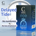 CokeLife 20pcs Male Delay Organic Sex Gel Wipes 30 Minutes Herbal Extract Wet Wipes for Prolonged Ejaculation ISO13485 Certified - 图片 3