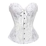 A Sexy and Shaping Top From Europe and America, with a Charming Chest-supporting Bow and a Set of Lace and Mesh Lace Underwear - 图片 3