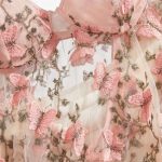 Wholesale of Sexy, Pure and Romantic Lingerie, Mesh Embroidered Dress with Hollowed-out Halter Straps - 图片 3