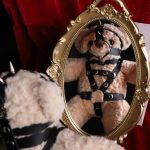 Custom Sexy SM Toy Bear Sex Suggestive Leather Binding Eye Patch Bear Adult Product Violent Bear Gift - 图片 4