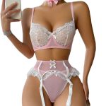 European and American Best-selling Sexy Underwear: Ultra-thin See-through Mesh Lace Underwear, Maid Dress and Romantic Underwear - 图片 4