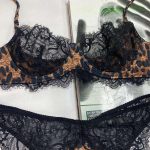 Lace Mesh Thin French Bra, a Popular Sexy Lingerie in Europe and America. Women's Bra, Large Chest, Small Look, Anti-sagging - 图片 4