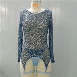 A New Long-sleeved, Hot, Sexy and See-through Fashionable Women's Lingerie Set, a Bestseller From Europe and America - 图片 4