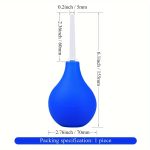 224ml Enema Rectal Shower Silicone Ball Vaginal Anus Douche Enema Bulb Anal Cleaner Enema Cleanse and Refresh for Gay & Lesbian - 图片 4