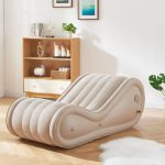 Higher Quality Inflatable Sex Sofa Furniture With Bondage Kit S Shaped Love Position Chair Sex Chaise Lounge for Couples Adult% - 图片 4