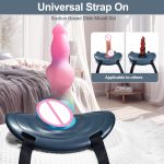 Sex Furniture Suction Cup Dildo Mount, Sex Saddle Sex Toys for Woman Massage Gun Sex Chair, Dildo Machine Suction Cup Base - 图片 4