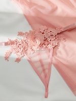 Charming Pastel Pink Babydoll Offering Soft Feminine Touch Babydoll Lingerie Dress Mini Wear Women Nighties Babydoll Lingerie - 图片 4