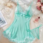 Wholesale Sexy Lingerie Nightdress Thong Set Attractive Sleepwear Robe Sexy Lingerie for Women Sling Pure Nightdress - 图片 4