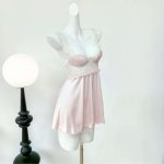 New Design Womens Erotic Hollow Out Underwear Transparent Lace Embroidery Nightie Lingerie Sexy Womens Pajamas Nightdress - 图片 4