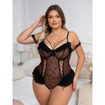 Wholesale of Plus-size Romantic Nightwear From Europe and America, Plus-size Mesh Lace and Sexy Lingerie - 图片 4