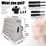 Bondage Furniture Dildo Mount Multi-functional Couples BDSM Sex Furniture Inflatable Sex Cushion with Handcuffs - 图片 4