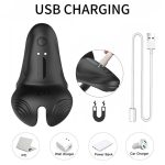 2022 Vibrator Penis Cock for Man Delay Ejaculation Sex Toys Couple Rings Penisring Vibrating Ring Vibrator for Men - 图片 4