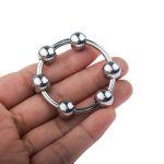 Men's Products Metal Penis Ring Locking Ring - 图片 4